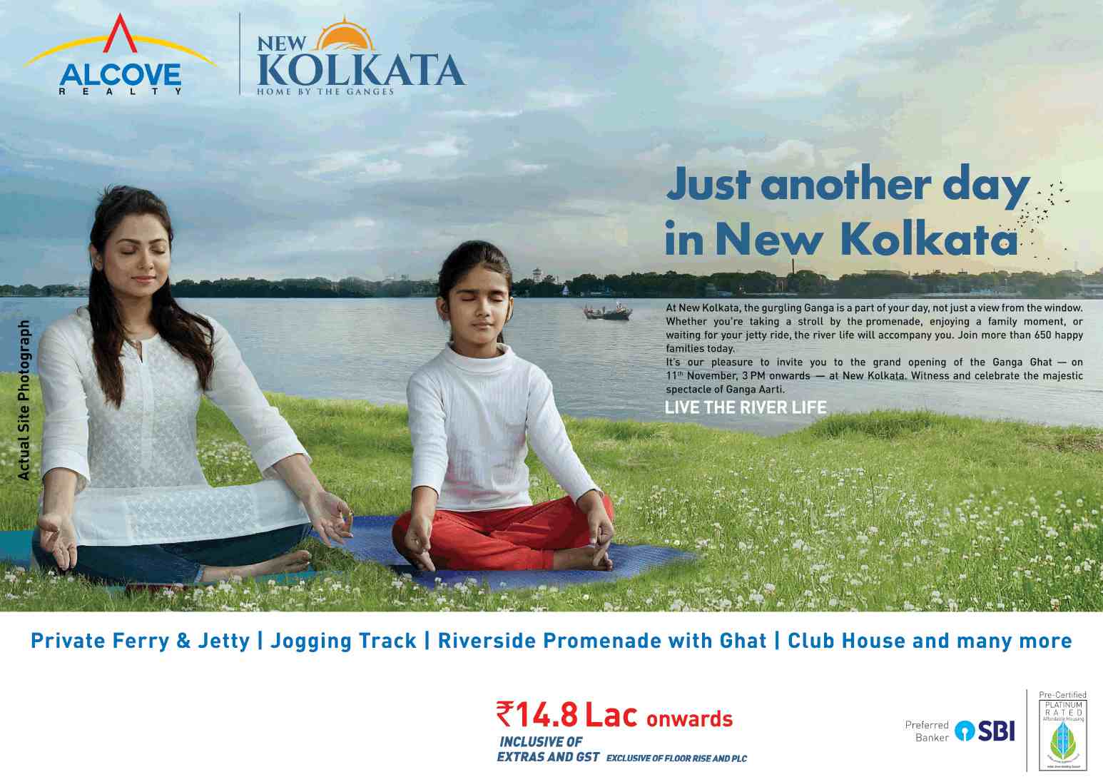 Live the river life at Alcove New Kolkata in Serampore, Kolkata Update